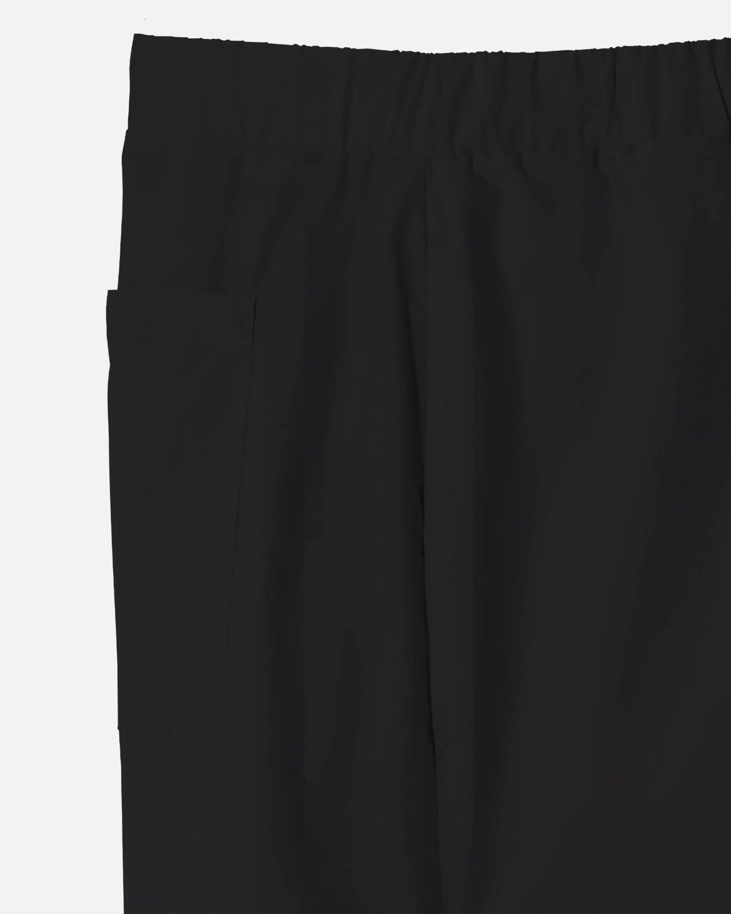 Shorts cotton waxed black