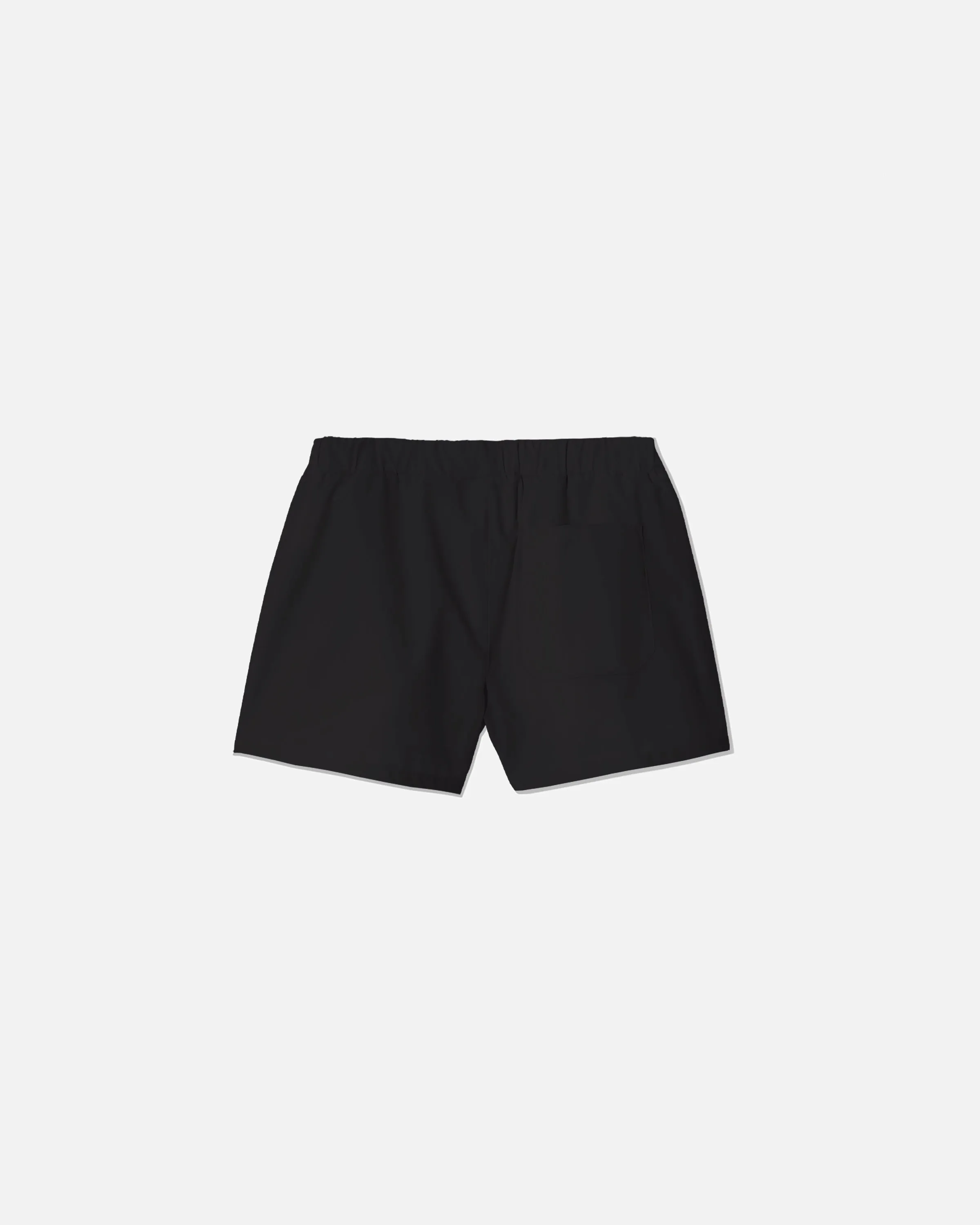 Shorts cotton waxed black