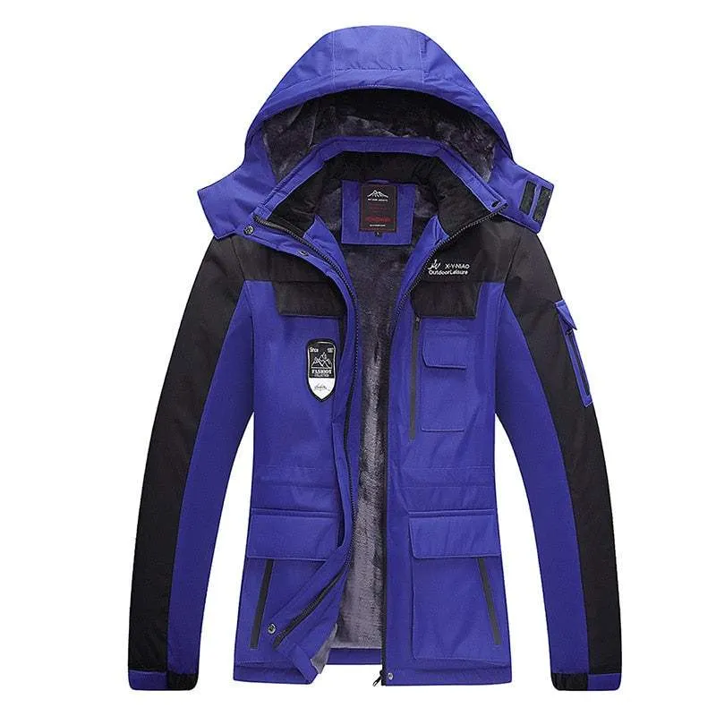 Ski Suits Women's Winter Fleece Ski Jackets and Strap Pants