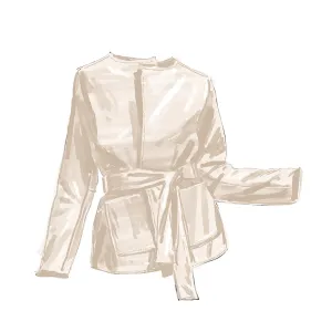 SoCal Belted Leather Coat