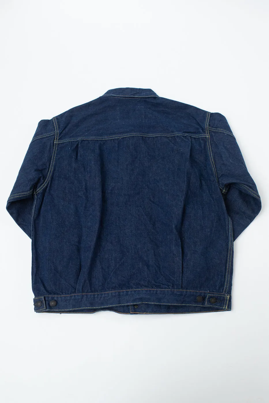 SP-116 - 45th Anniversary "Ai Sa" Type II Selvedge Jacket - Natural Indigo, Sakura
