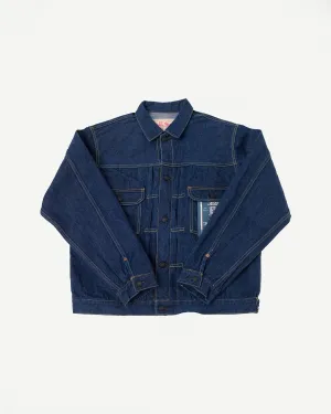 SP-116 - 45th Anniversary "Ai Sa" Type II Selvedge Jacket - Natural Indigo, Sakura