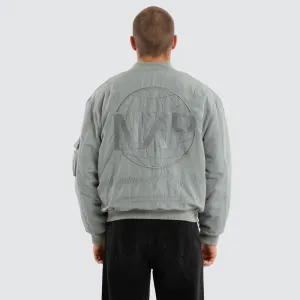 Spare Bomber Jacket Neutral Grey