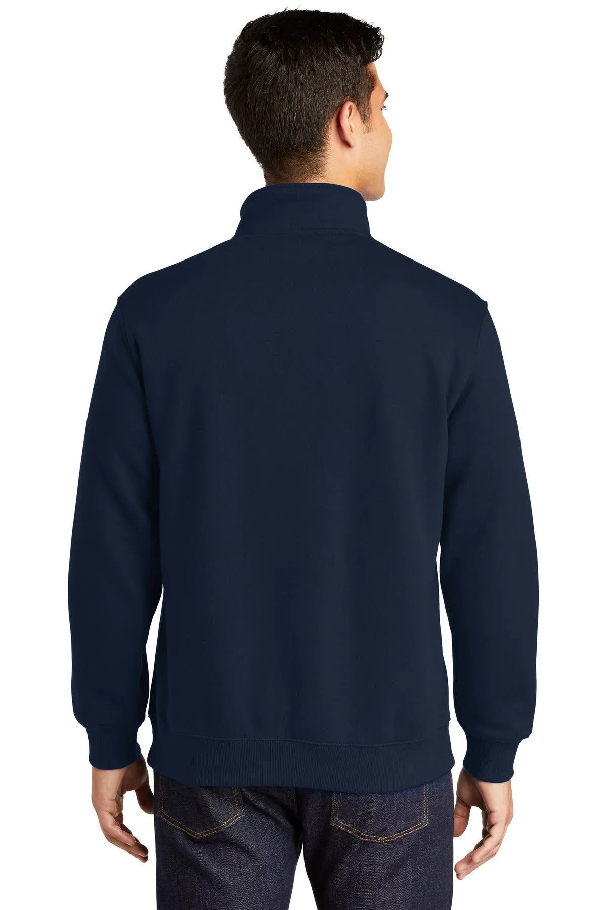 Sport-Tek 1/4-Zip Sweatshirt. ST253 True Navy