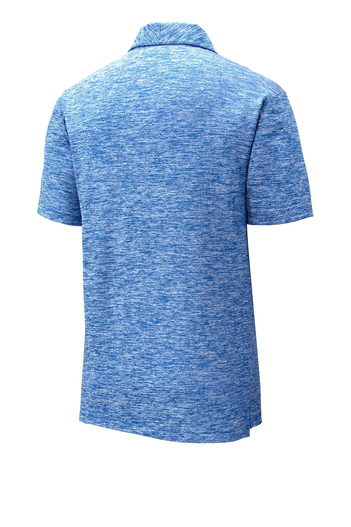 Sport-Tek  PosiCharge  Electric Heather Polo. ST590 True Royal Electric