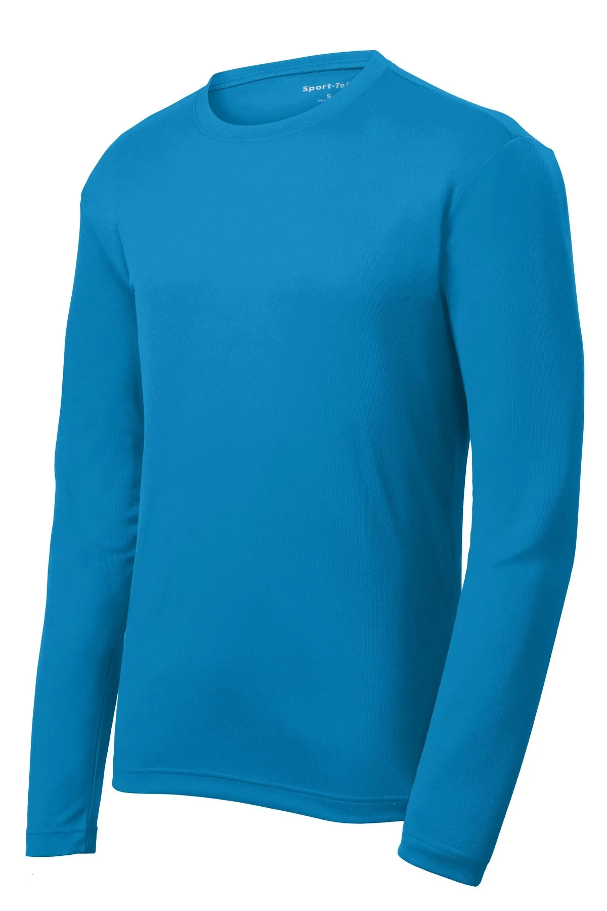 Sport-Tek PosiCharge RacerMesh Long Sleeve Tee. ST340LS Pond Blue
