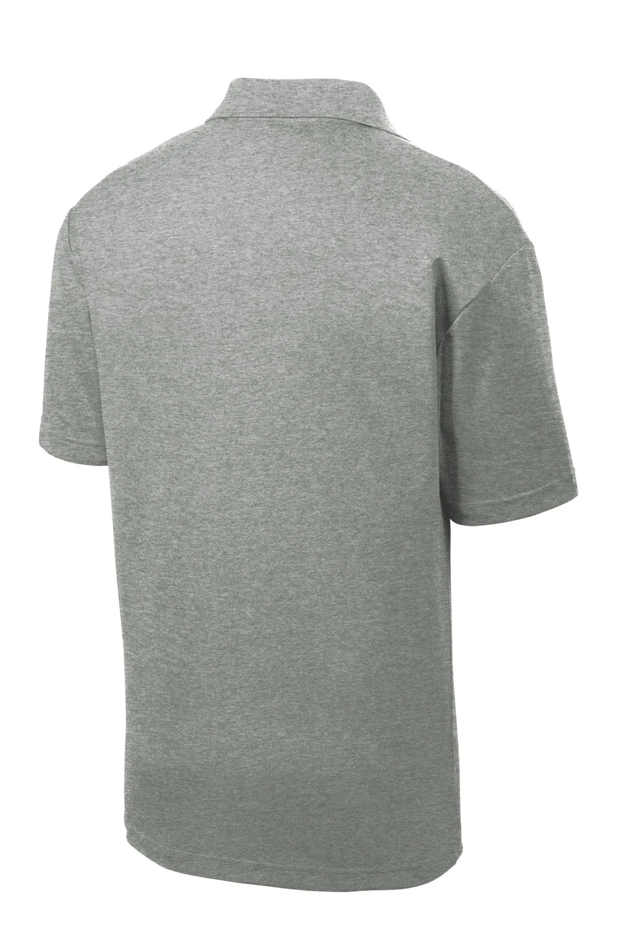 Sport-Tek PosiCharge RacerMesh Polo. ST640 Grey Heather