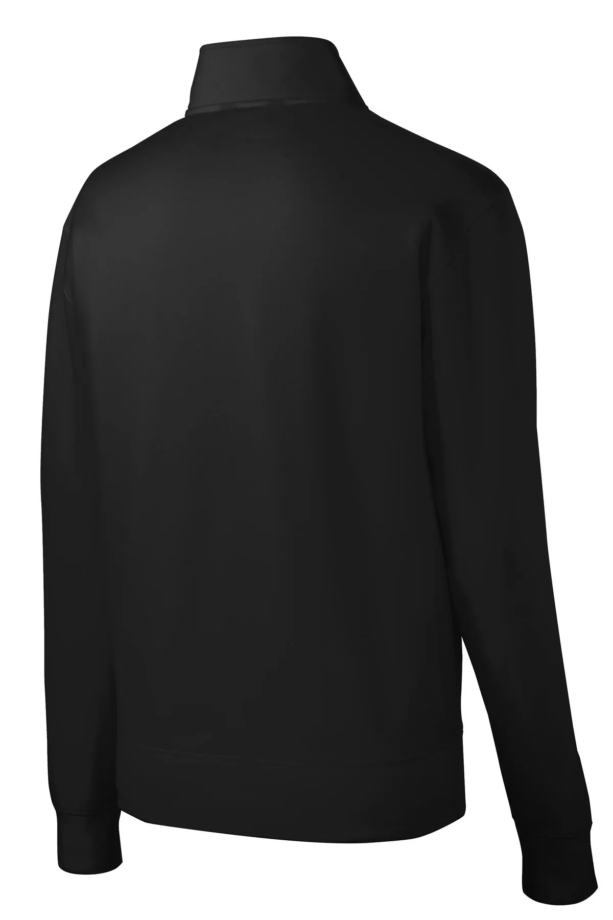 Sport-Tek Sport-Wick Fleece Full-Zip Jacket.  ST241 Black