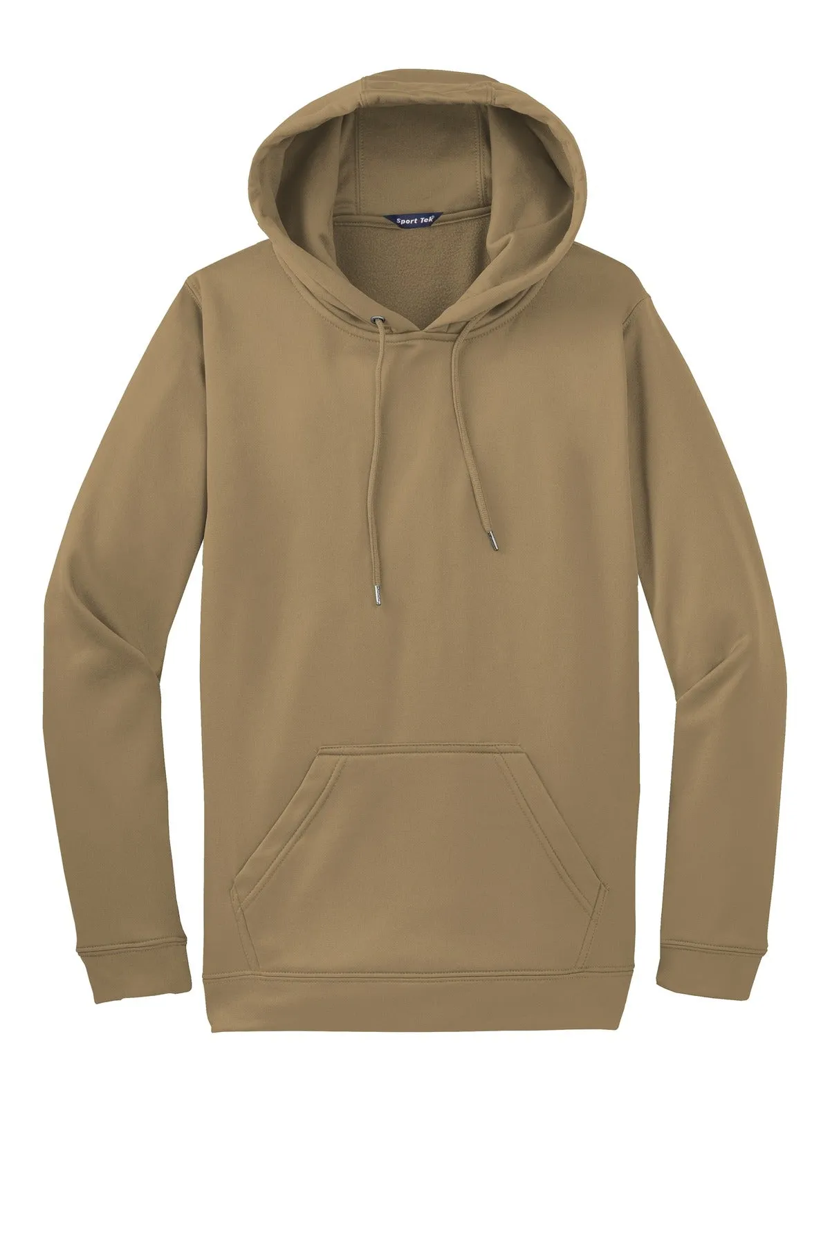 Sport-Tek Sport-Wick Fleece Hooded Pullover.  F244 Coyote Brown