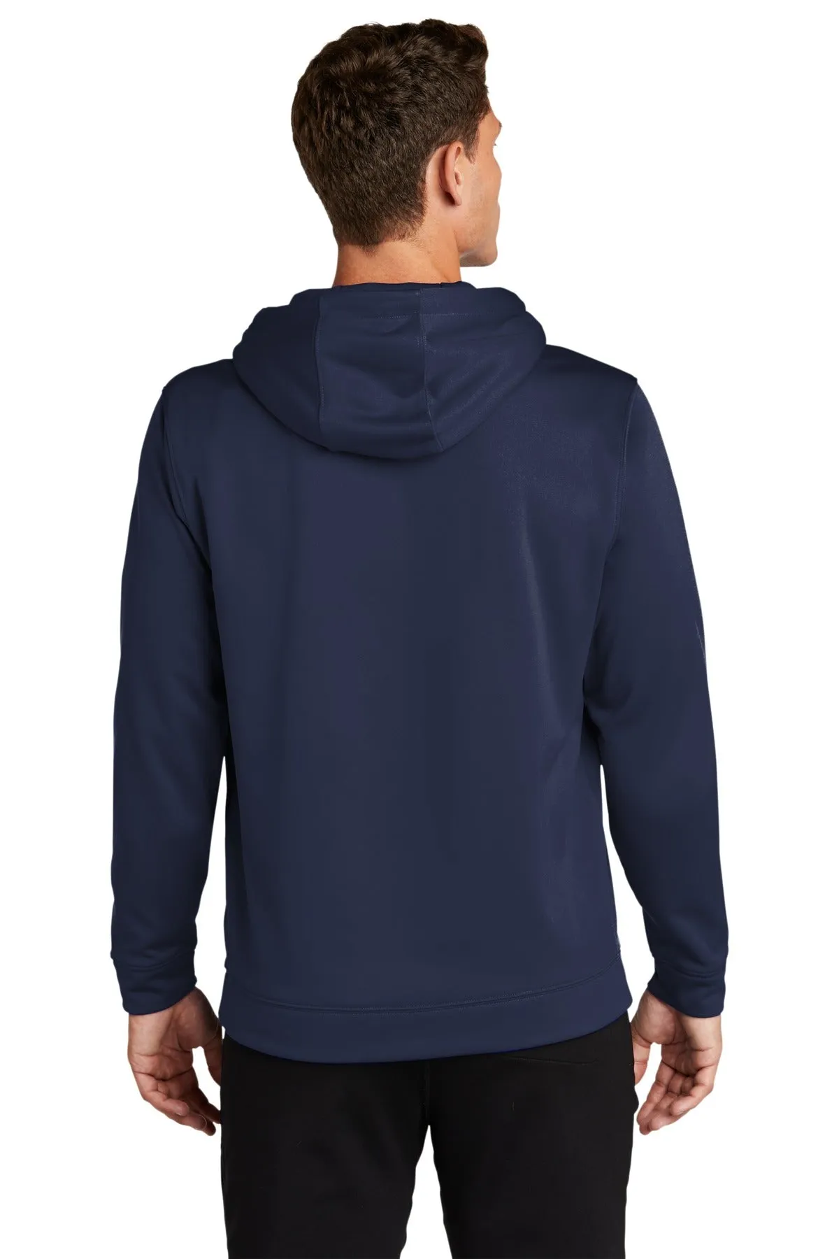 Sport-Tek Sport-Wick Fleece Hooded Pullover.  F244 Navy