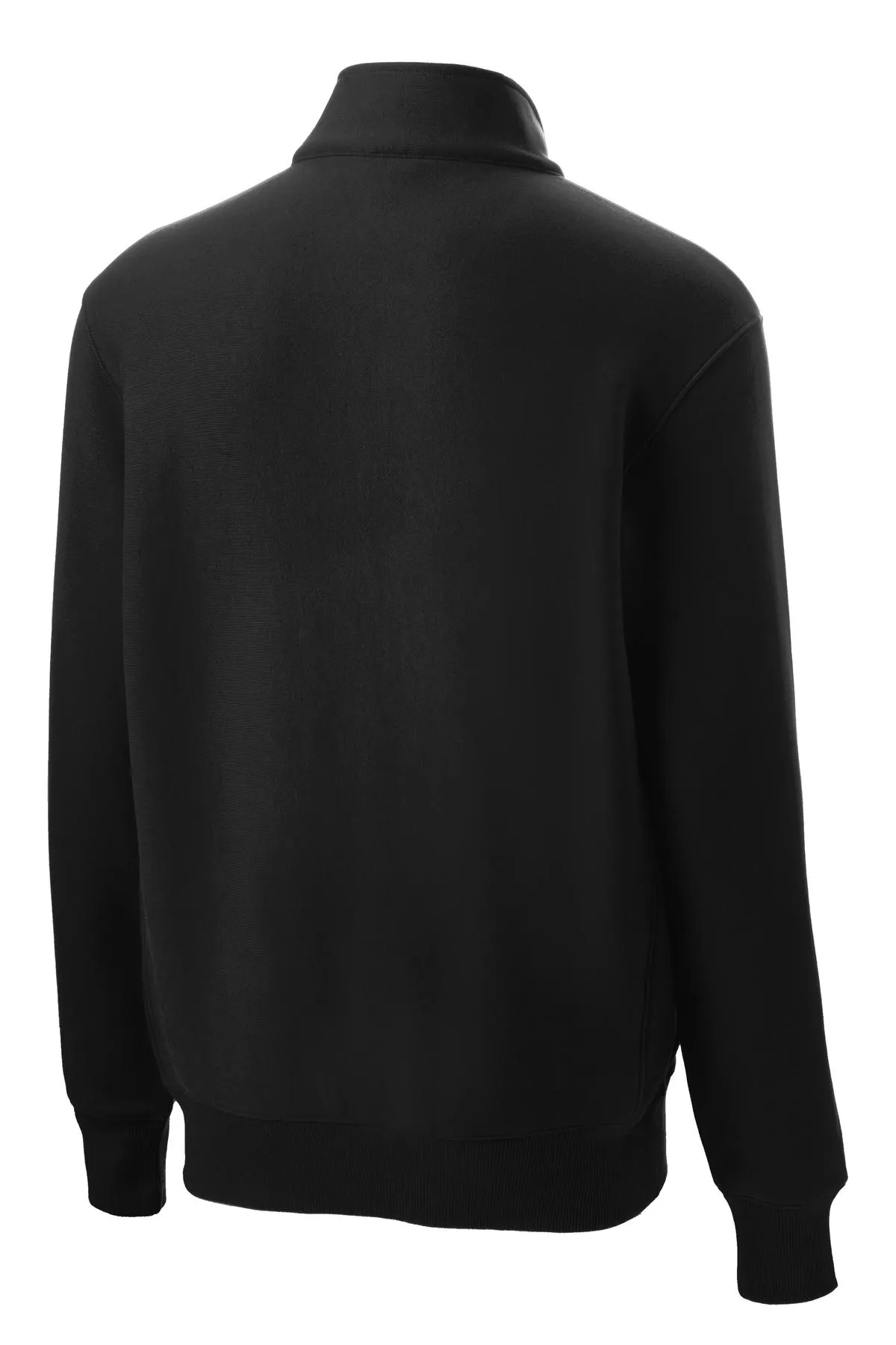 Sport-Tek Super Heavyweight 1/4-Zip Pullover Sweatshirt. ST283 Black