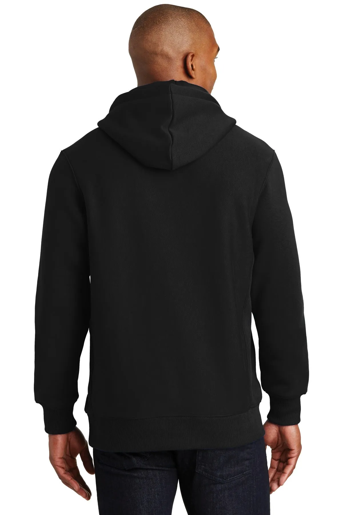 Sport-Tek Super Heavyweight Pullover Hooded Sweatshirt.  F281 Black