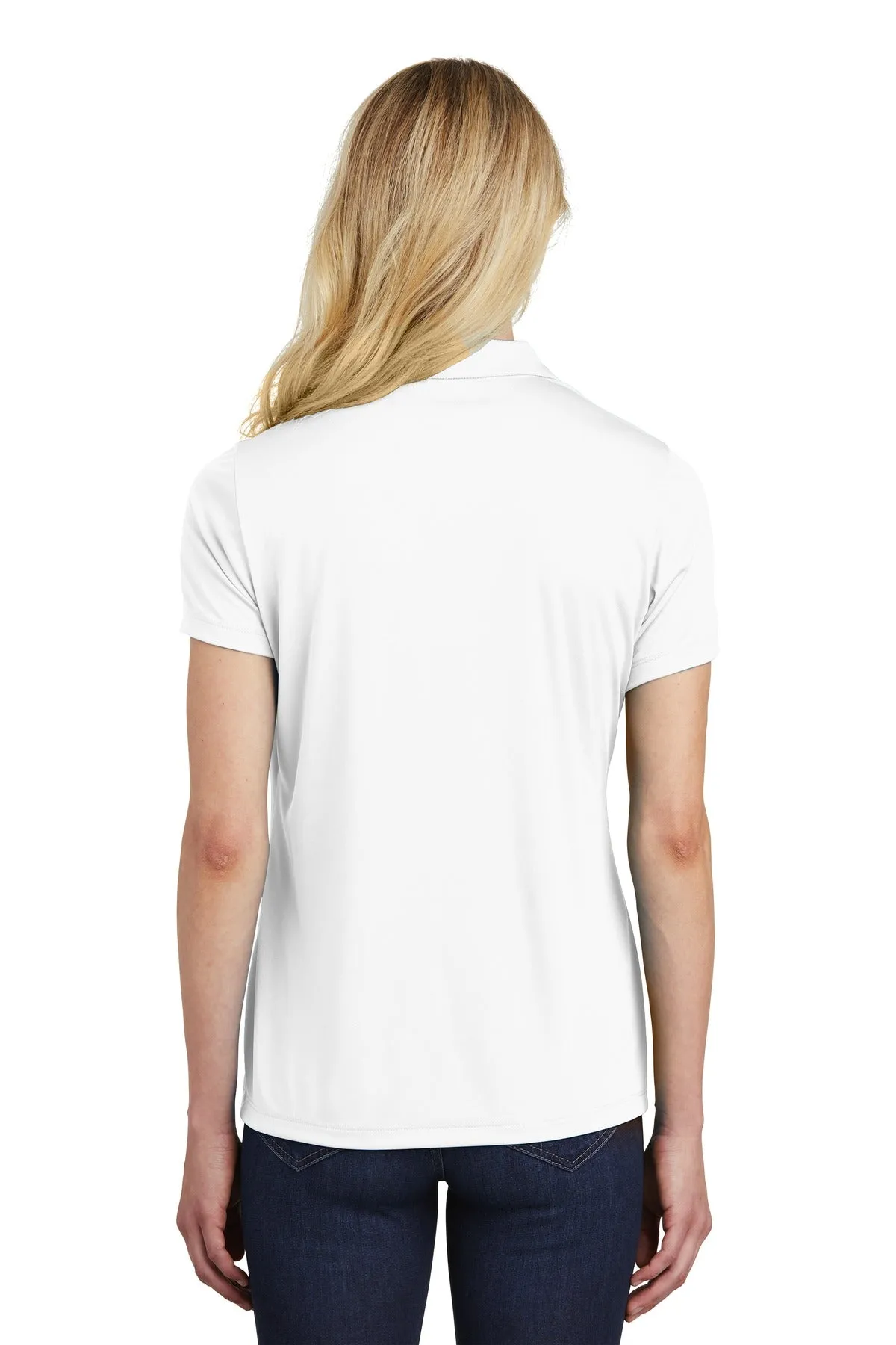 Sport-Tek  Women's PosiCharge  Competitor  Polo. LST550 White