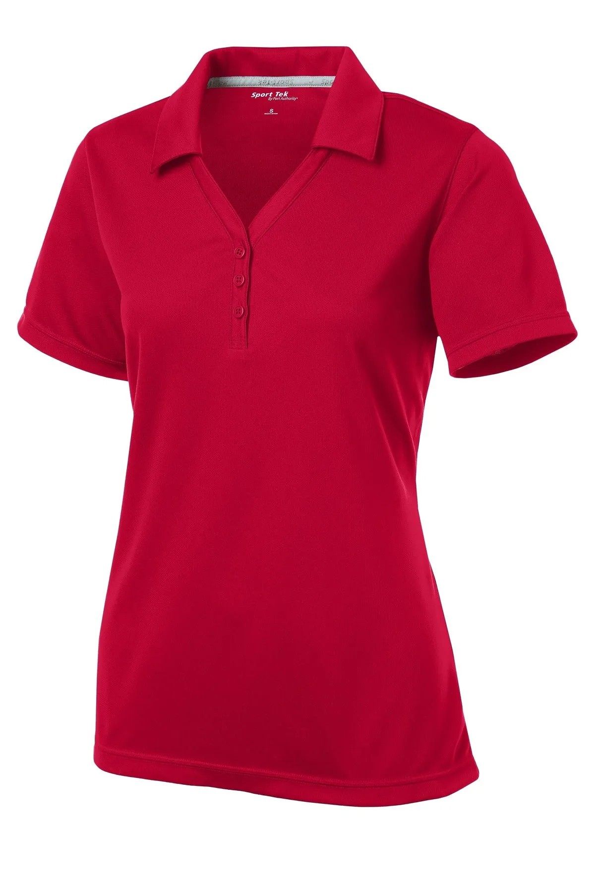Sport-Tek Women's PosiCharge Micro-Mesh Polo. LST680 True Red