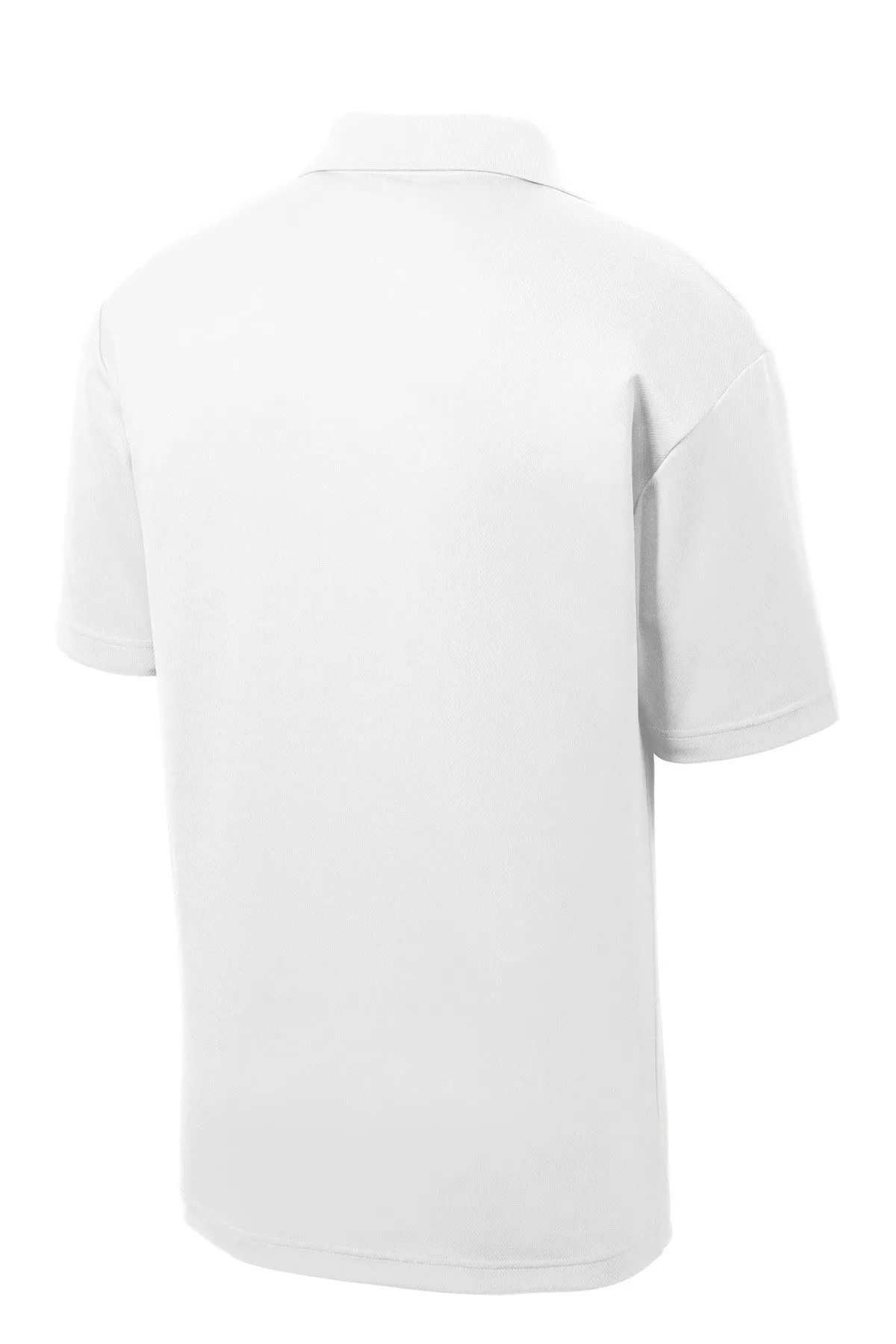 Sport-Tek Youth PosiCharge RacerMesh Polo. YST640 White