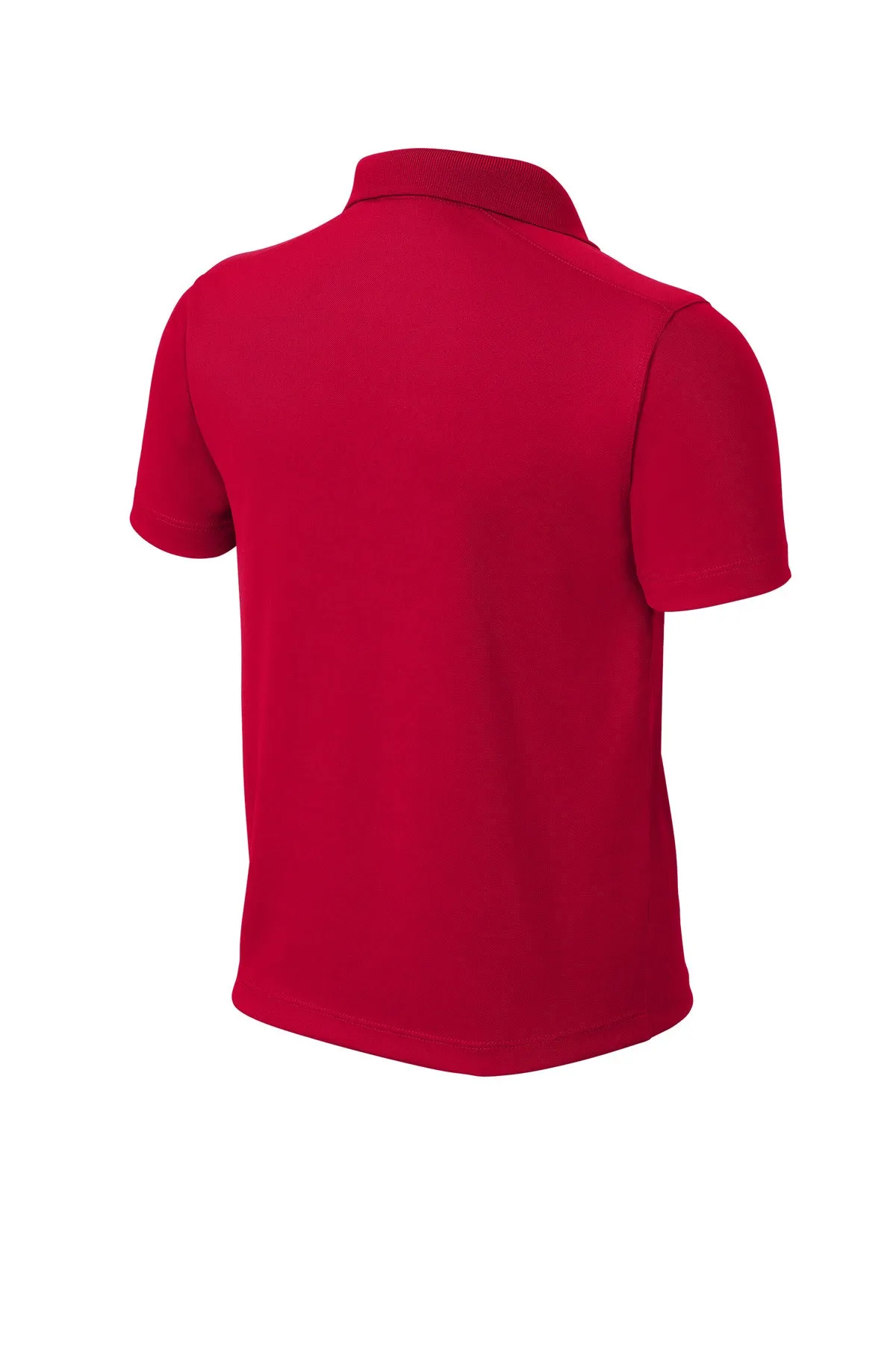 Sport-Tek Youth UV Micropique Polo YST740 Deep Red