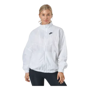 Sportswear Essential Windrunner Women's Woven Jacket WHITE/WHITE/BLACK