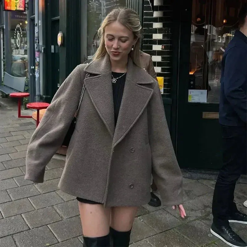 Stylish Wanda Lapel Jacket for Women