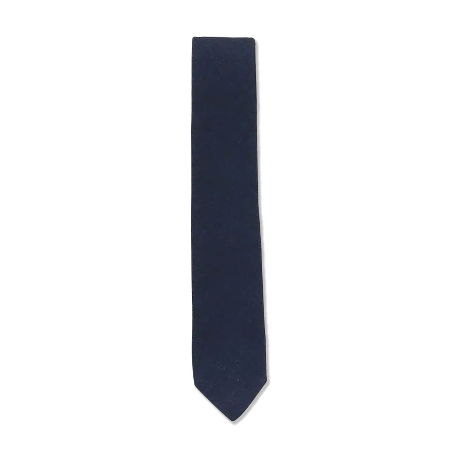 Summer Tie in Navy Pure Linen