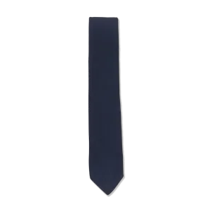 Summer Tie in Navy Pure Linen