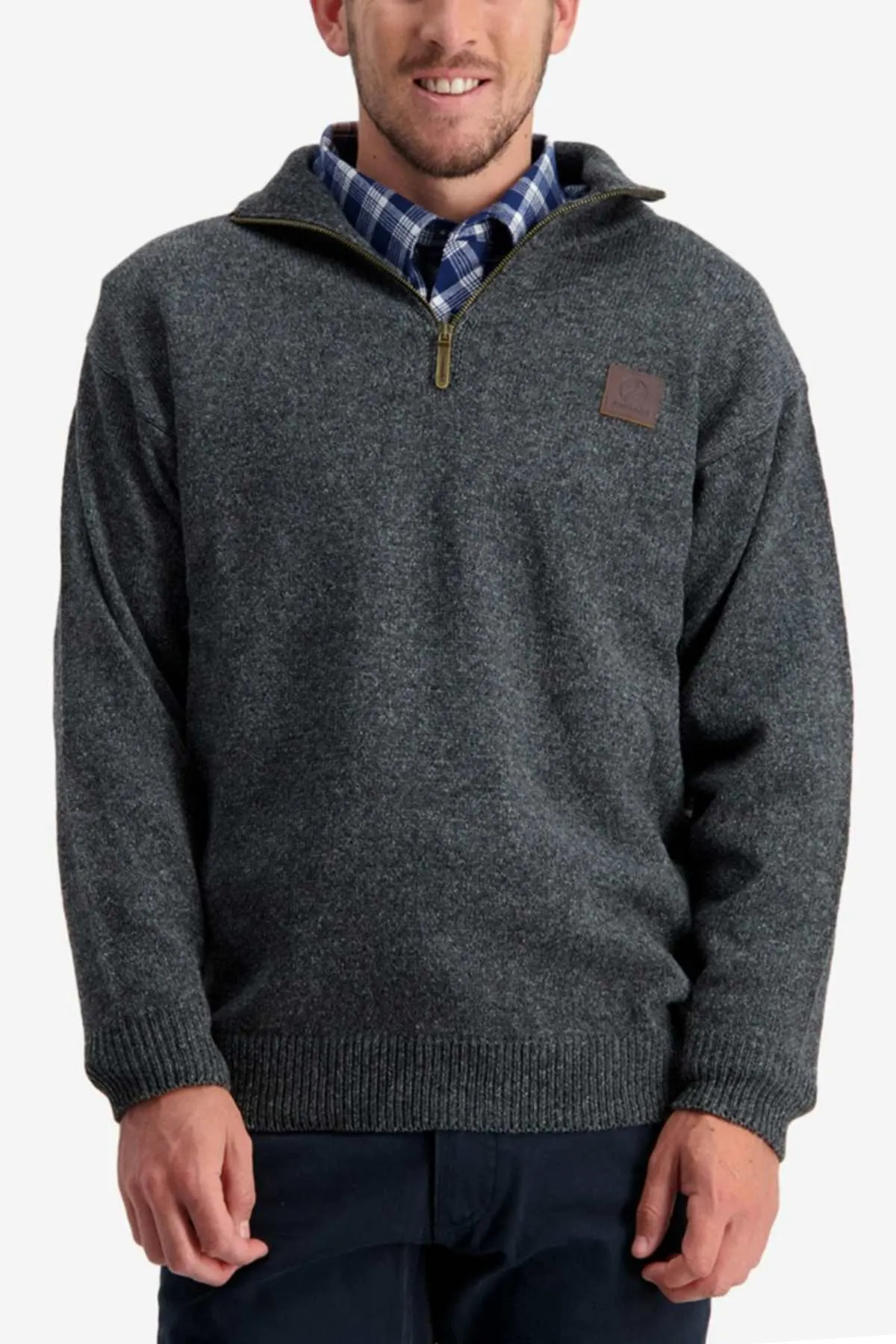 Swanndri Mariner Zip Neck Sweater
