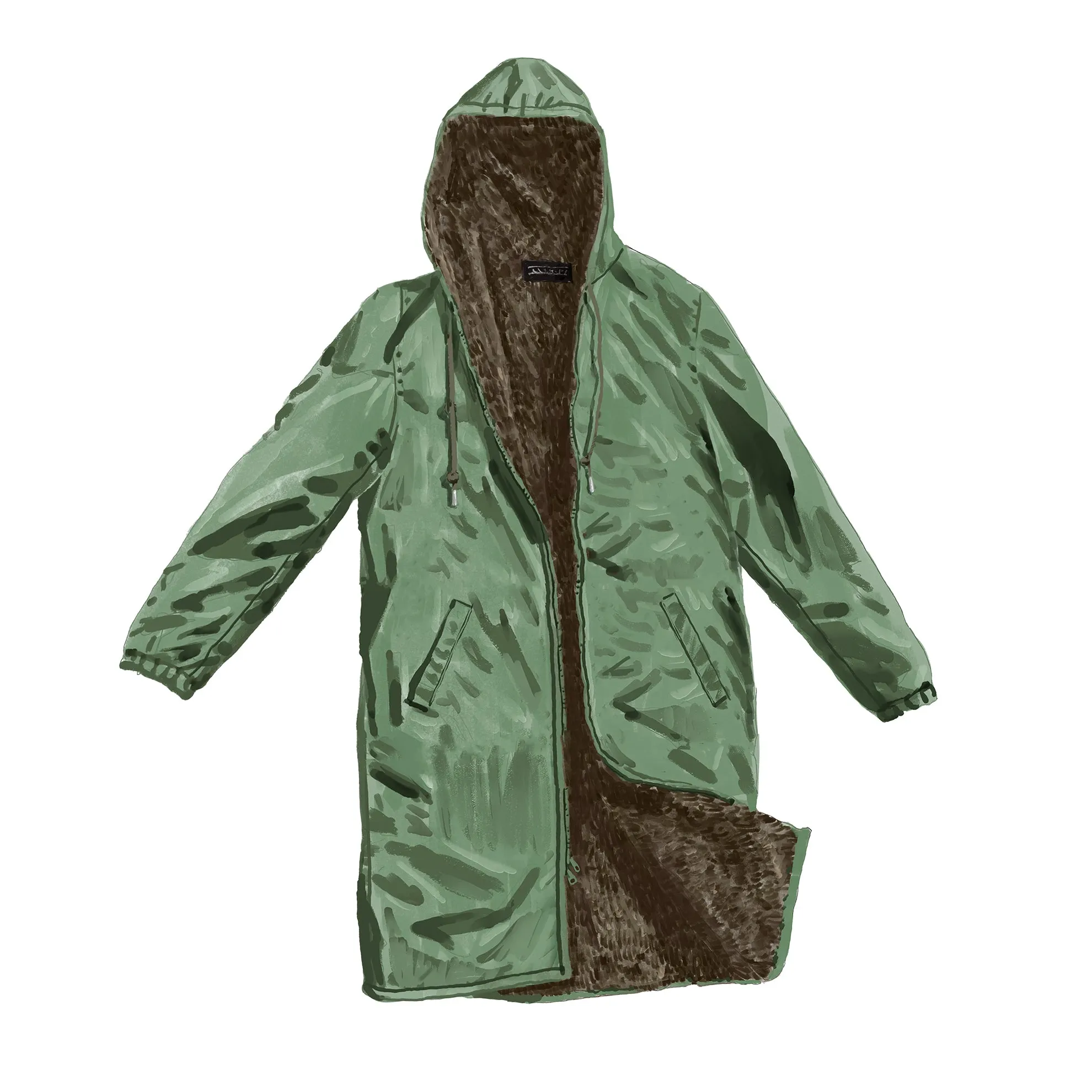 Swim Team Parka