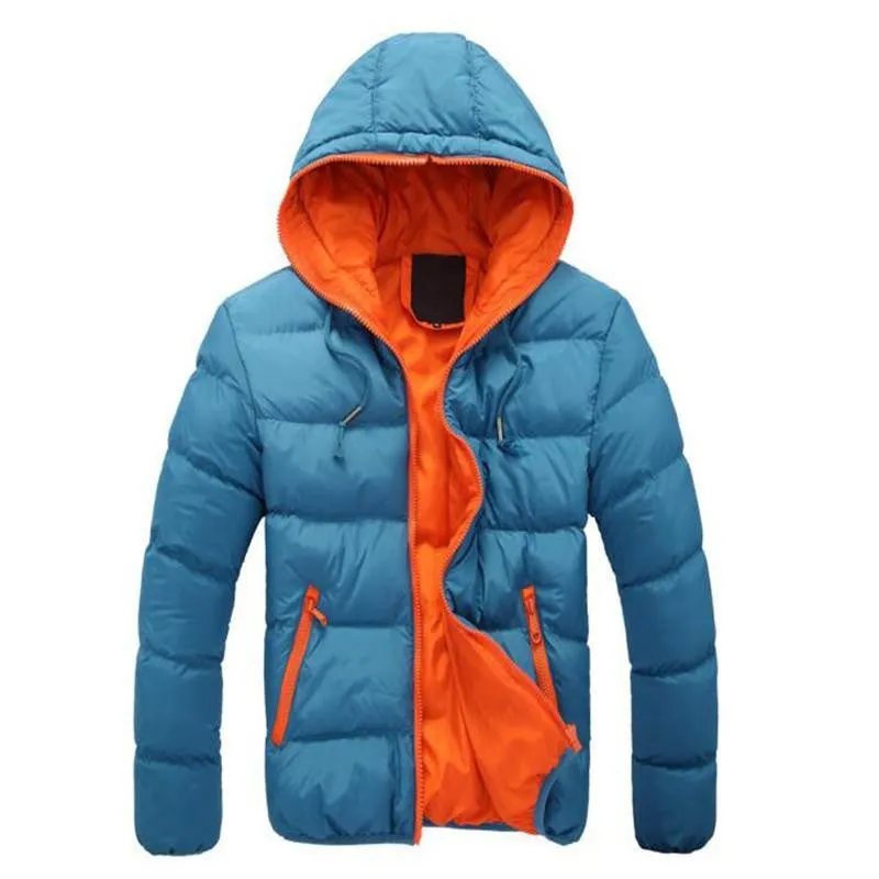 t Jacekt Men Brand Down Collar Casual Warm Coat Outerwear Parka Jacket Size Down Jacket Men M-3XL