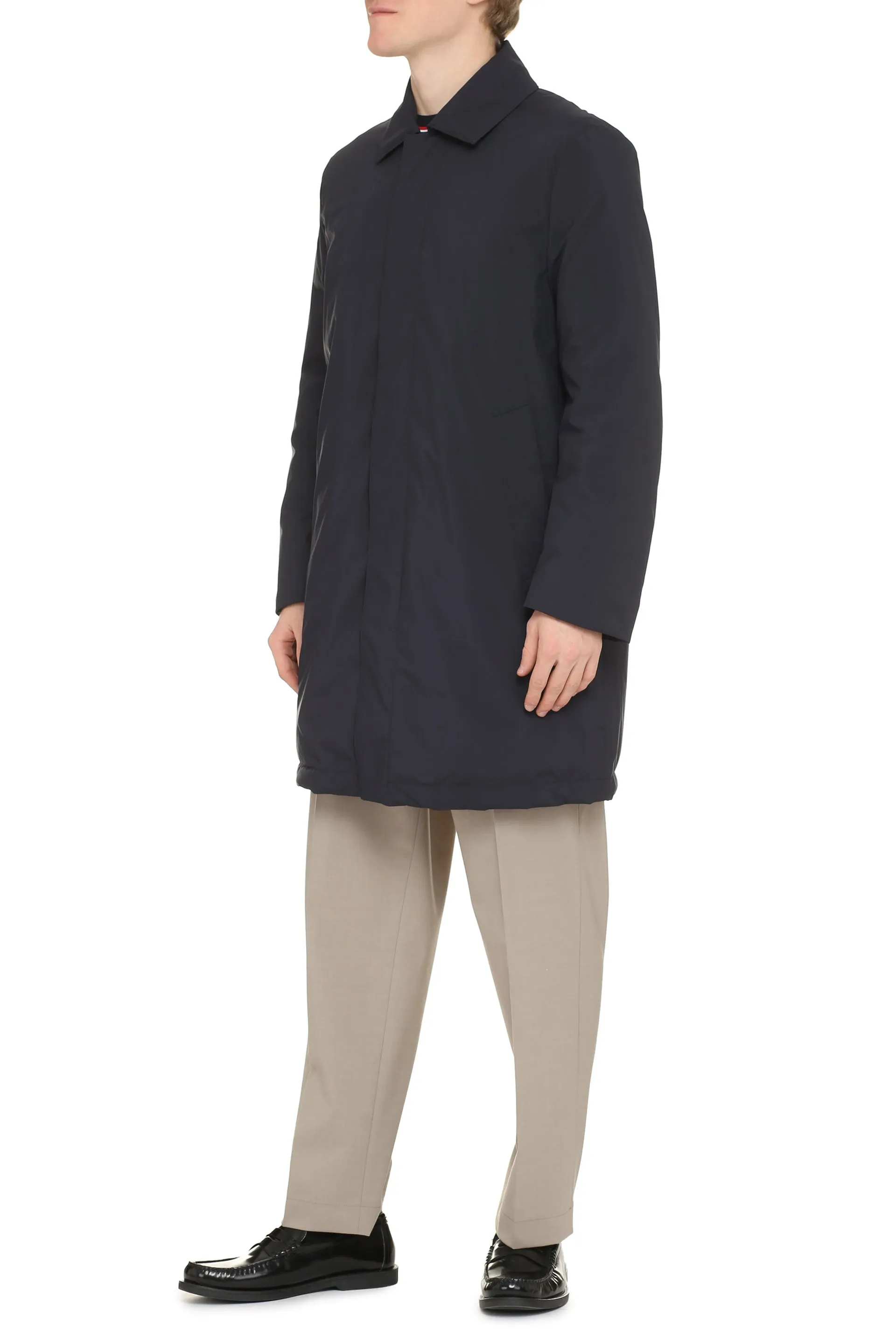 Technical fabric parka