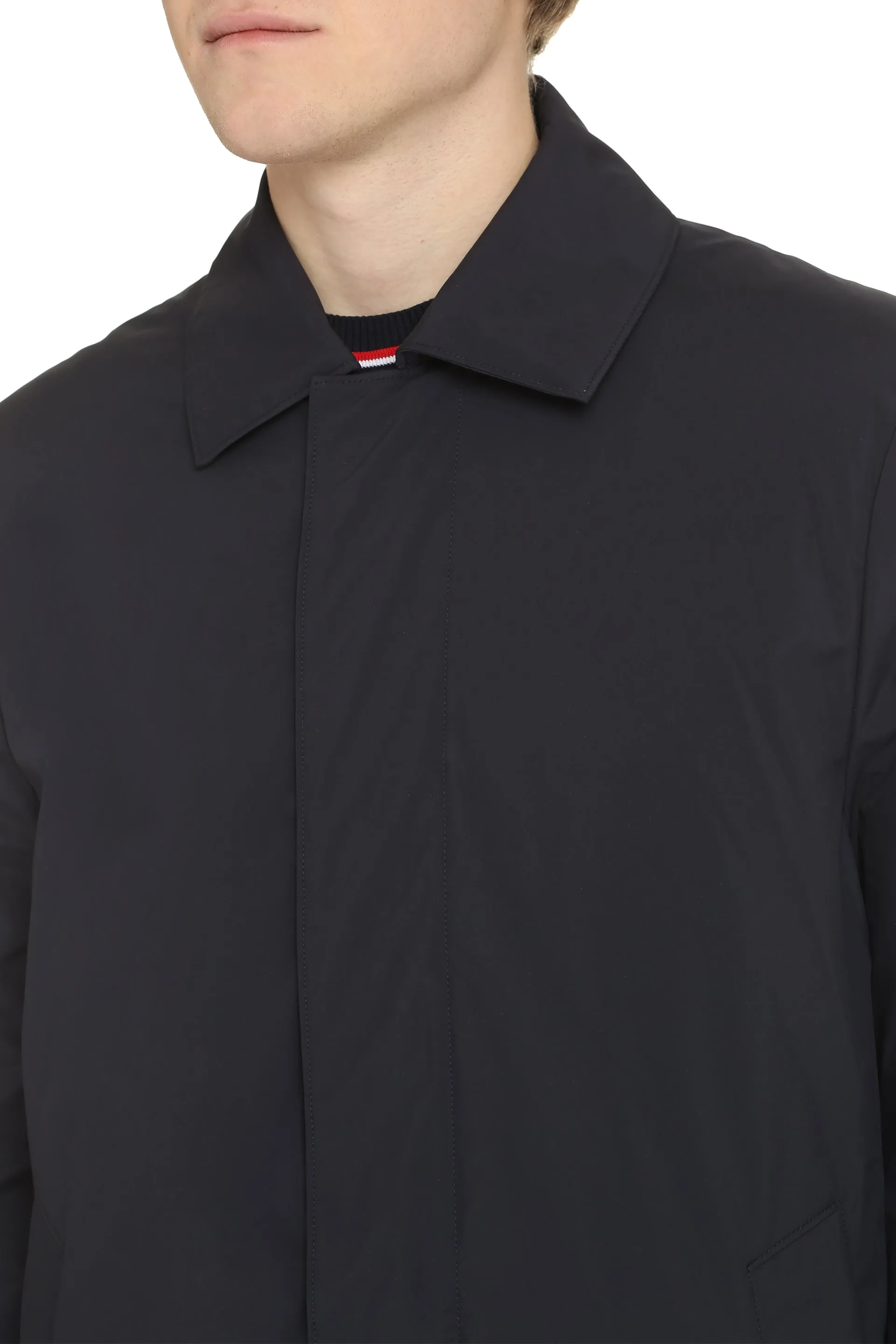Technical fabric parka