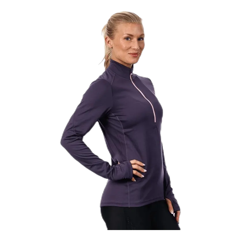 Tempo Halfzip W Grey