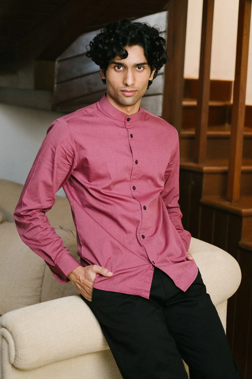 The Egyptian Cotton Bandhgala Shirt