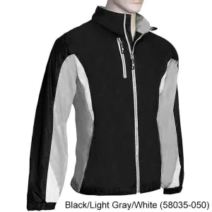 The Weather Apparel Company HiTech Performance Jacket 3XL Black/Light Gray/White (58035-0