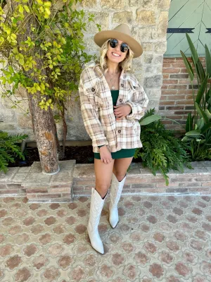 Tiki Chick Plaid Jacket