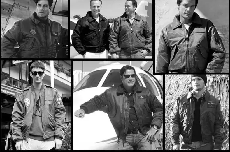 US Air Force Pilot Bomber Flight Jacket