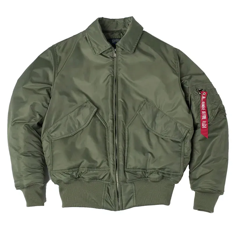 US Air Force Pilot Bomber Flight Jacket