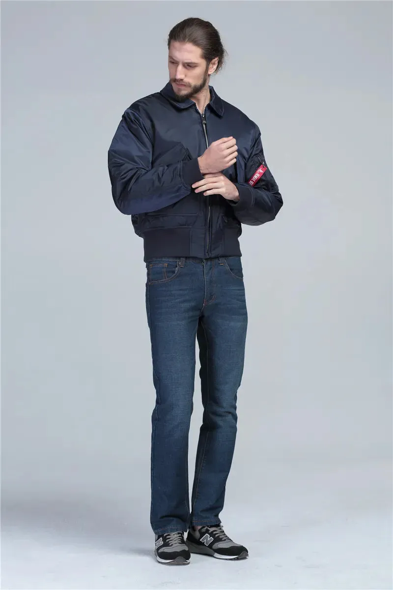 US Air Force Pilot Bomber Flight Jacket