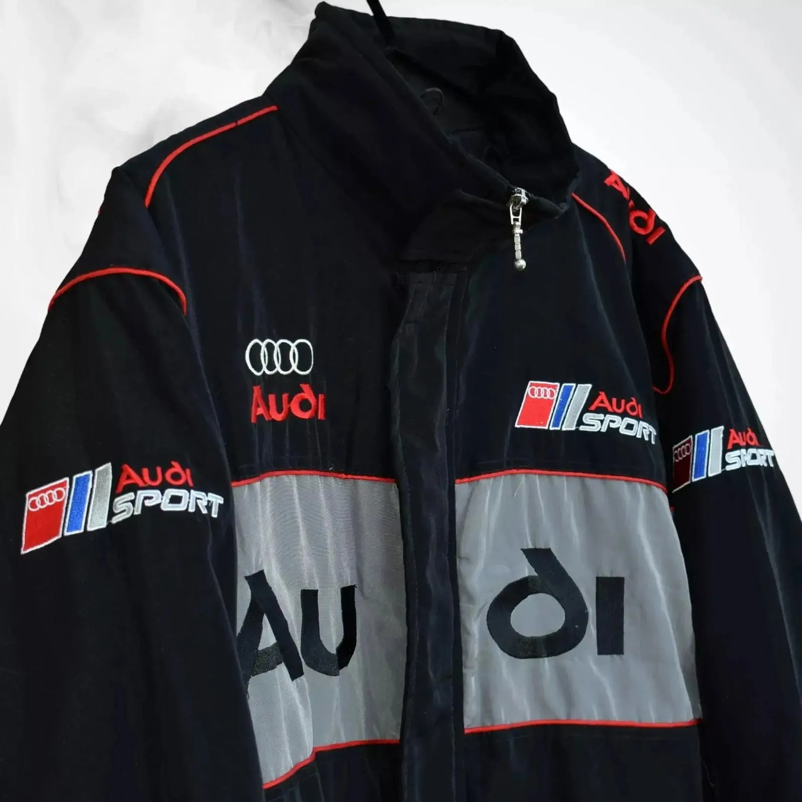 Vintage Audi Racing Bomber Jacket