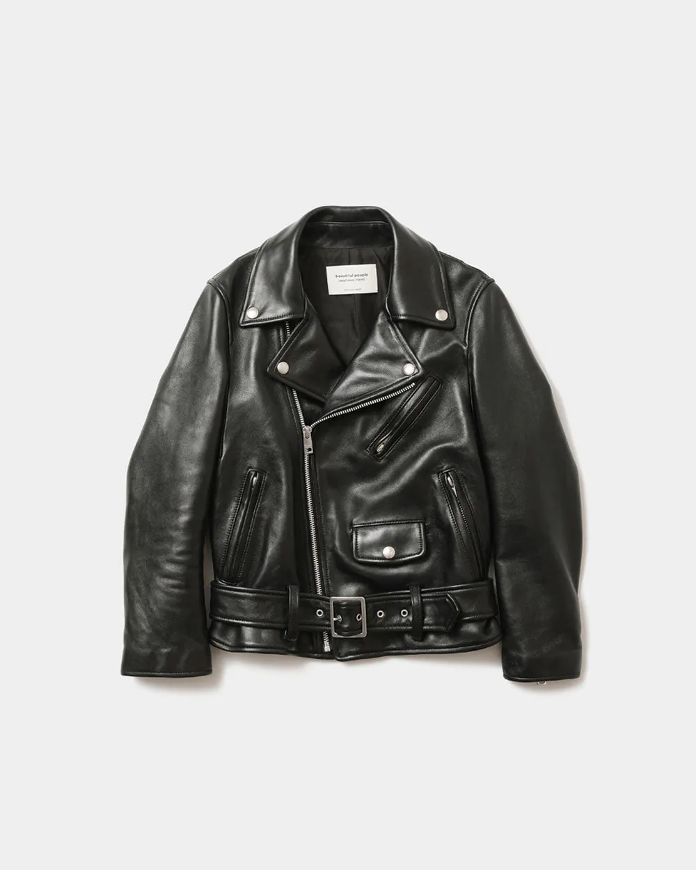 Vintage Leather THE /A Riders Jacket - Black