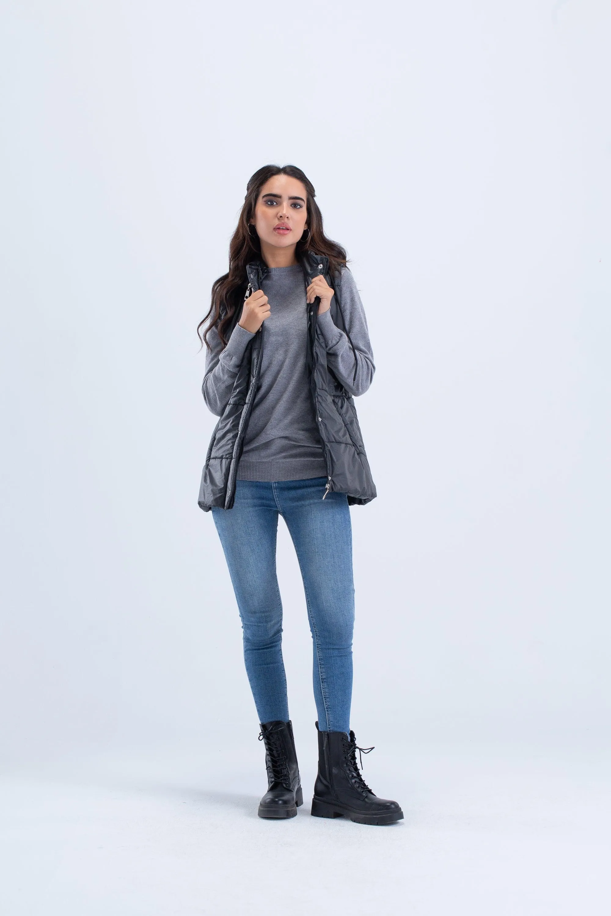 Waterproof Puffer Vest Jacket