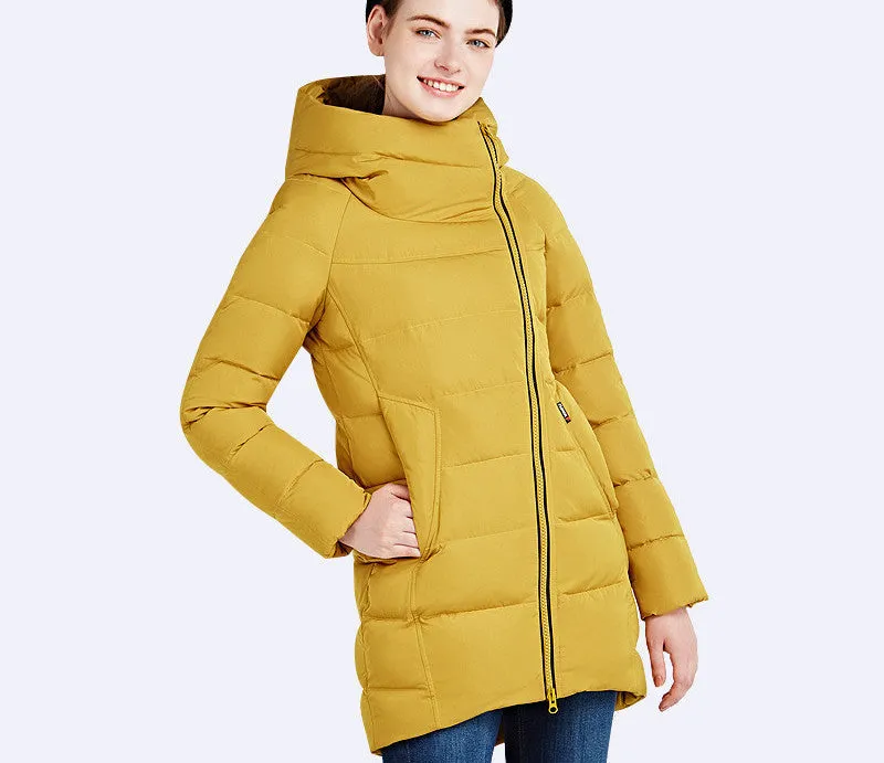 Winter Collection Women's Parka Hooded Warm Jacket Fashion Brand High Quality Thick Outwear Coat 16G607