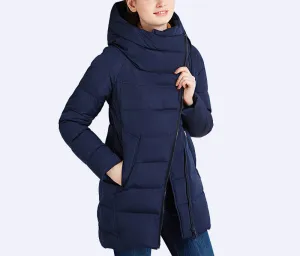 Winter Collection Women's Parka Hooded Warm Jacket Fashion Brand High Quality Thick Outwear Coat 16G607