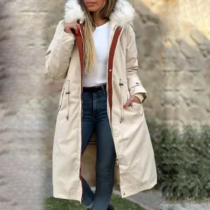 ❄️Winter-Specials❄️Women's Winter Hooded Furry Collar Casual Parka Coat