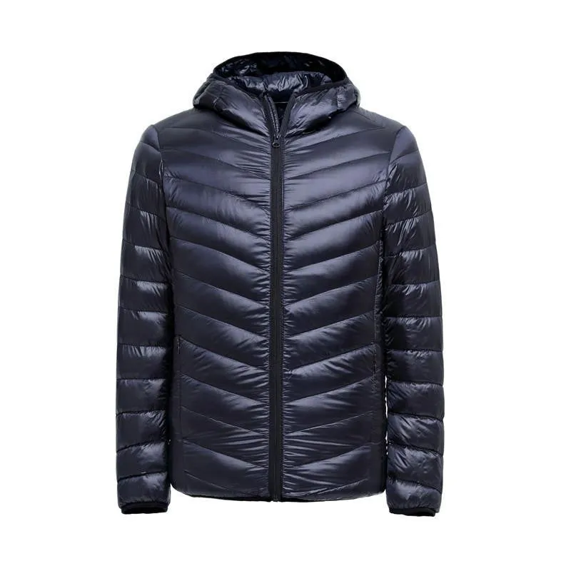 Winter Ultralight Men 90% White Duck Down Jacket Winter Duck Down Coat Waterproof Down Parkas Outerwear MA175