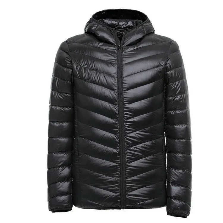 Winter Ultralight Men 90% White Duck Down Jacket Winter Duck Down Coat Waterproof Down Parkas Outerwear MA175