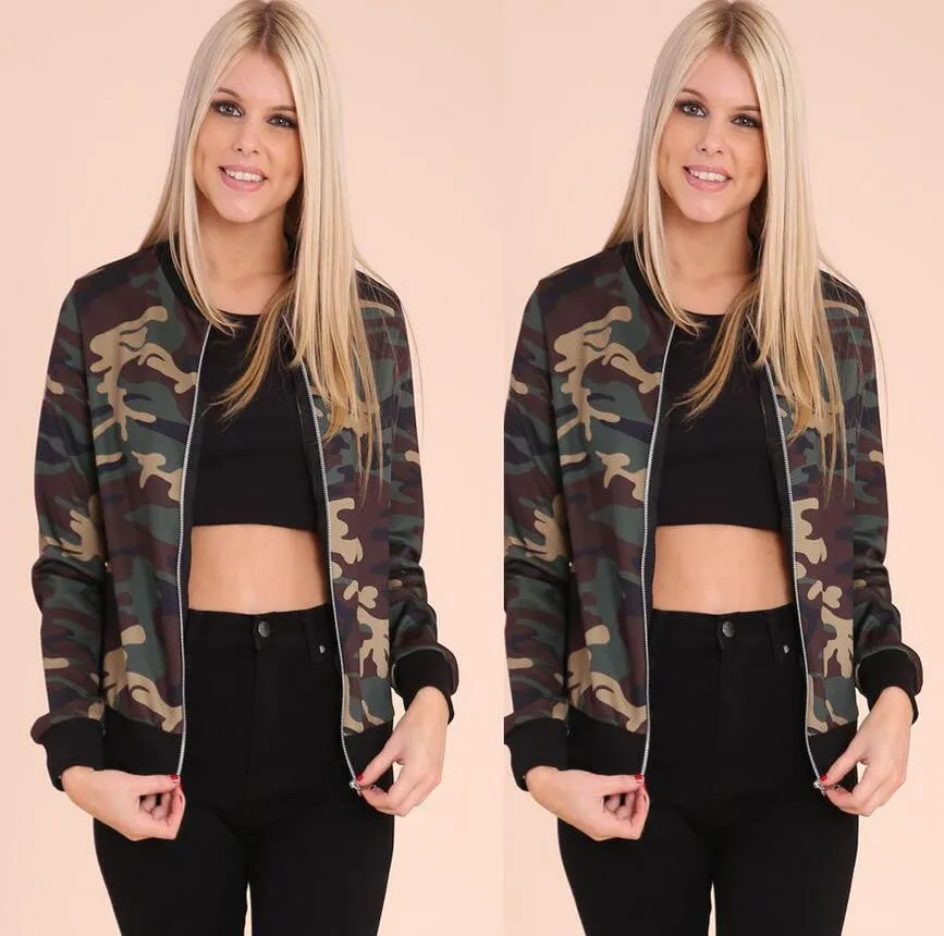 women basic coats Fashion Women bomber jacket Long Sleeve Casual Floral Print Coat chaquetas mujer jaqueta feminina jacket