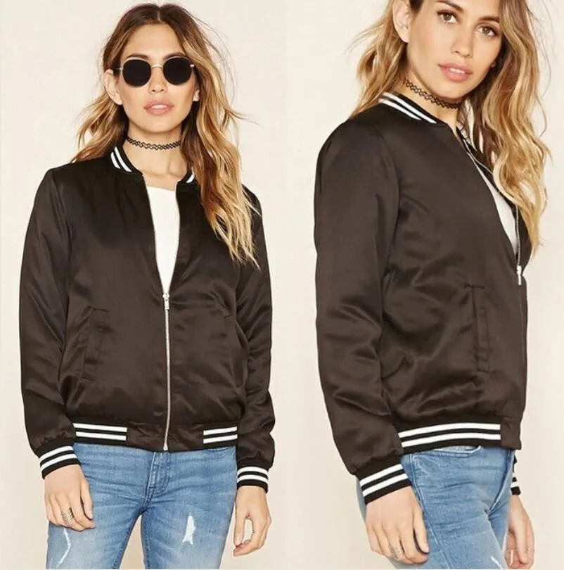 women basic coats Fashion Women bomber jacket Long Sleeve Casual Floral Print Coat chaquetas mujer jaqueta feminina jacket