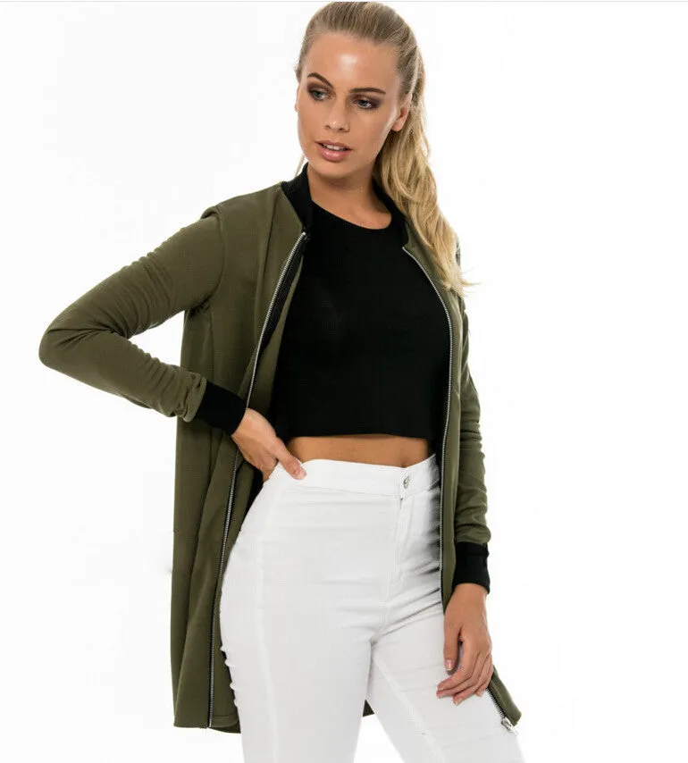 women basic coats Fashion Women bomber jacket Long Sleeve Casual Floral Print Coat chaquetas mujer jaqueta feminina jacket