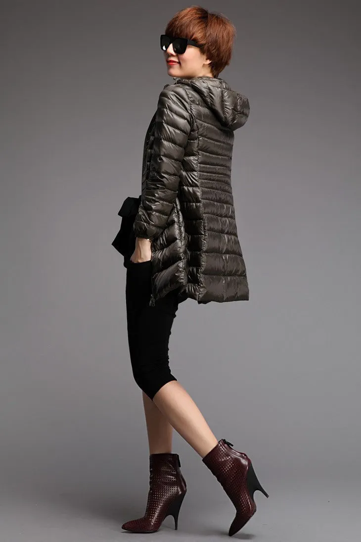 Women Coat Jacket Women 90% Duck Down Outwear Lady Parka Ultra-light Long Elegant Outwear Fashion Down Parka