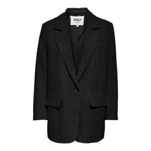 Women's Black Blazer for Fall and Winter