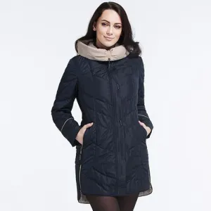Women's jacket Casual Fashion Women Parka High- Female Hooded Coat Brand Parka Plus Size 5XL